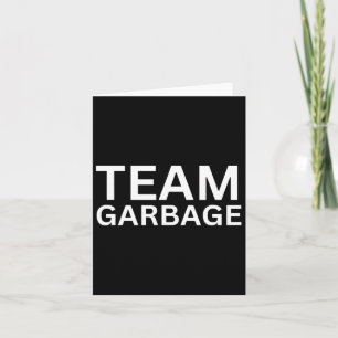Team Garbage For Trump T-Shirt Trump Anhänger  Karte