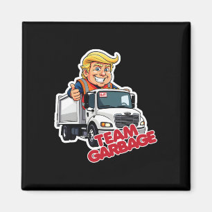 Team Garbyge 2025 Präsidentschaftswahl Niedlicher  Magnet