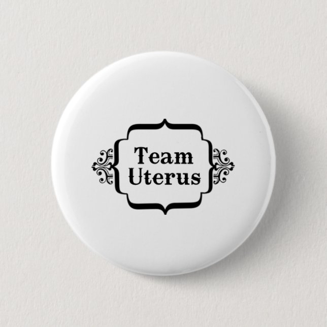 Team-Gebärmutter Button (Vorderseite)