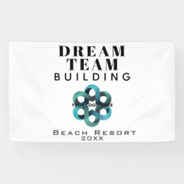 Team Gebäude Dream Team Firmenlogo Banner
