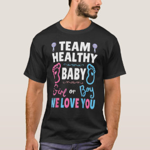Team Gesunde Baby-Jungen oder Mädchen Wir Liebe Si T-Shirt