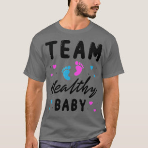 Team gesundes Baby Funny Geschlecht offenbaren Par T-Shirt