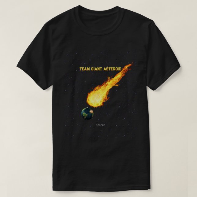 Team Giant Asteroid - Ein MisterP-Shirt T-Shirt (Design vorne)