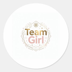 Team Girl Aufkleber