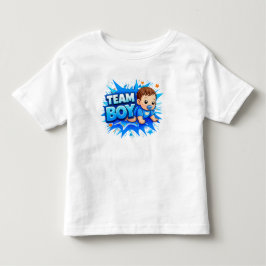 Team Girl & Team Boy Splash Design Kleinkind T-shirt