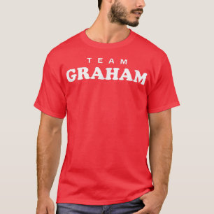 Team Graham Nachname Wedname Bride und Gr T-Shirt
