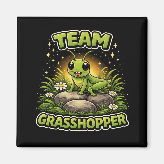 Team Grasshopper Magnet (Vorne)