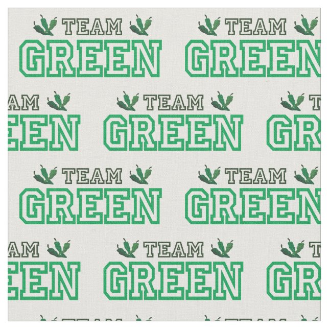 TEAM GREEN Chile Stoff (Nahaufnahme)