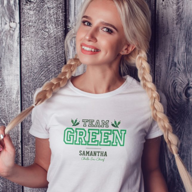 TEAM GREEN Mitglied T - Shirts (Von Creator hochgeladen)