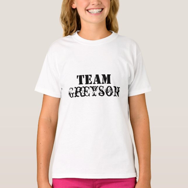 Team Greyson T-Shirt (Vorderseite)