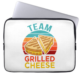 Team Grilled Cheese Funny Sandwich Lover Graphic Laptopschutzhülle