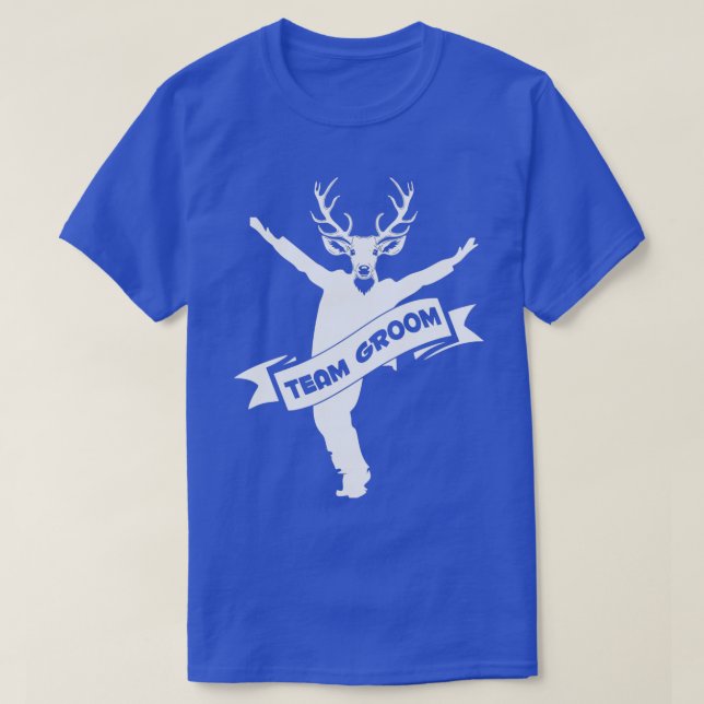 Team Groom Bachelor Party Geschenk für Groom Weddi T-Shirt (Design vorne)