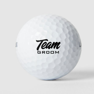 Team Groom benutzerdefinierte Golfbälle