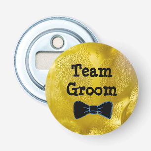 Team Groom Cold Beer Bubbles Flaschenöffner