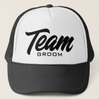 Team Groom Drehbuch Typografie Hochzeitsfeier