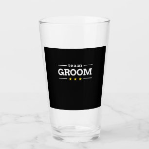 Team Groom Glas