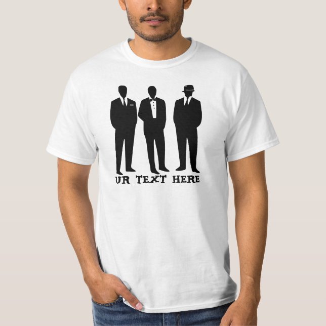 TEAM GROOM,GRUPPEN-CREW T-Shirt (Vorderseite)