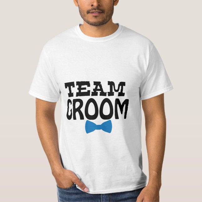 Team Groom-Hemd T-Shirt (Vorderseite)