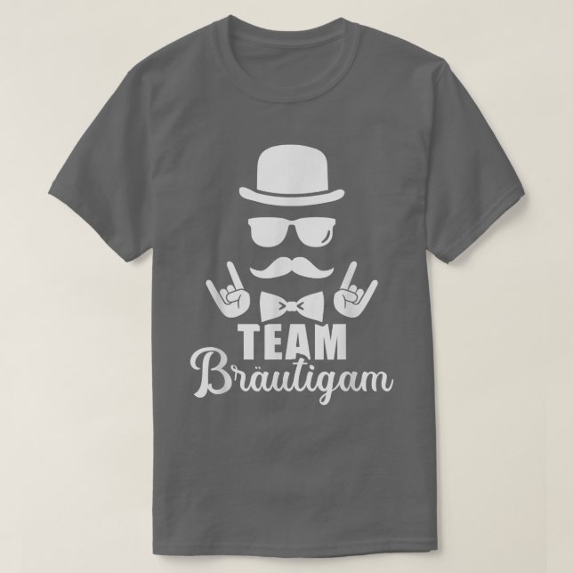 Team Groom Hen Party T-Shirt (Design vorne)