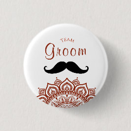 Team Groom ladkewale badge  Button