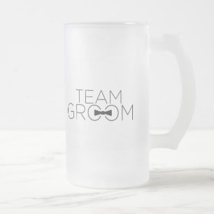 Team Groom Mattierte Tasse