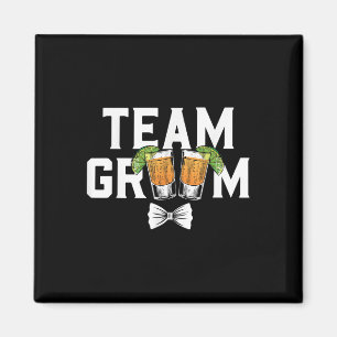 Team Groom Party Bachelor Shots Braut Hochzeit Magnet