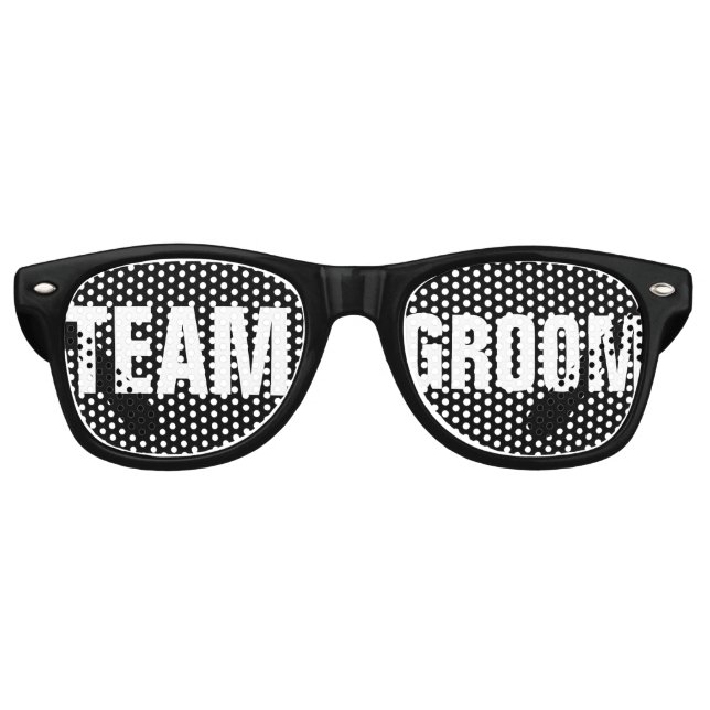 Team Groom Party Sonnenbrille (Vorderseite)