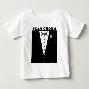 Team Groom (Smoxedo) Baby T-shirt