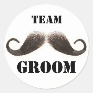 Team Groom Stickers