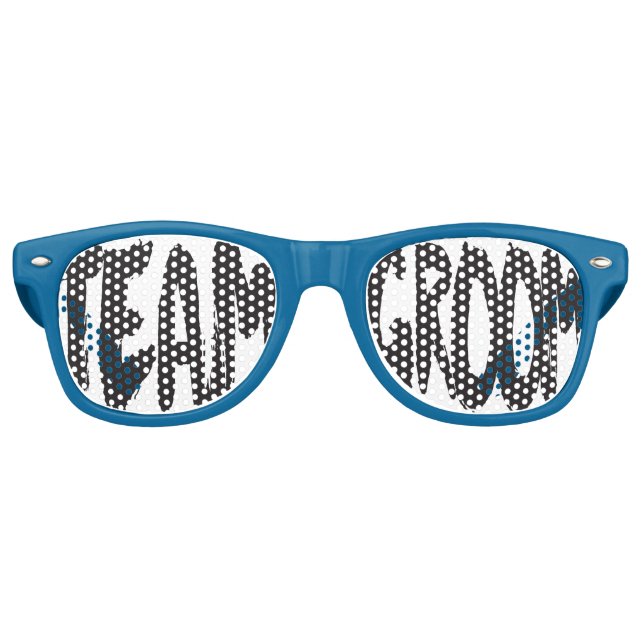 Team Groom Swag Party Shades Sonnenbrille (Vorderseite)