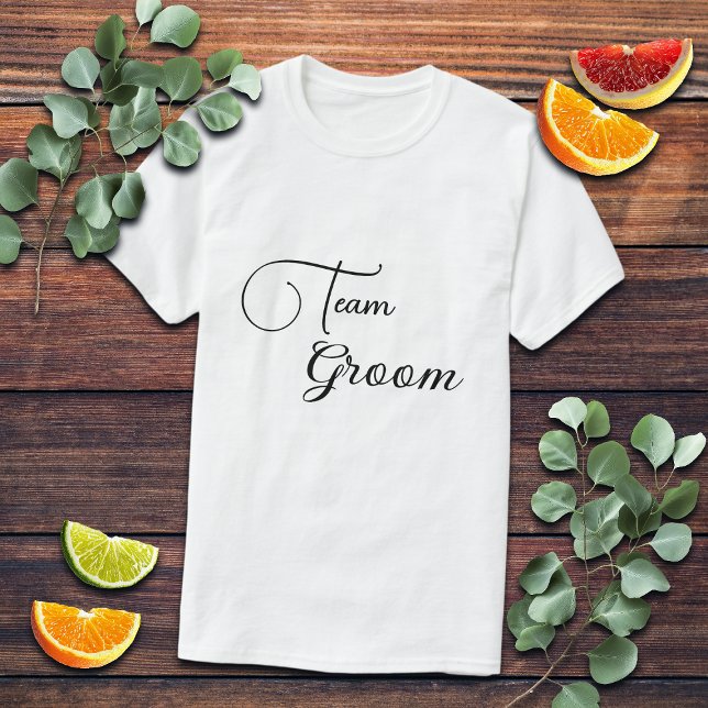 Team Groom T-Shirt (Von Creator hochgeladen)
