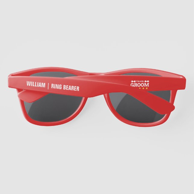 Team Groom | TRAUZEUGE | Bachelor | SCHWARZ-WEISS (Rückseite)