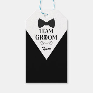 Team Groom - Trauzeugen - Geschenkmarke Geschenkanhänger