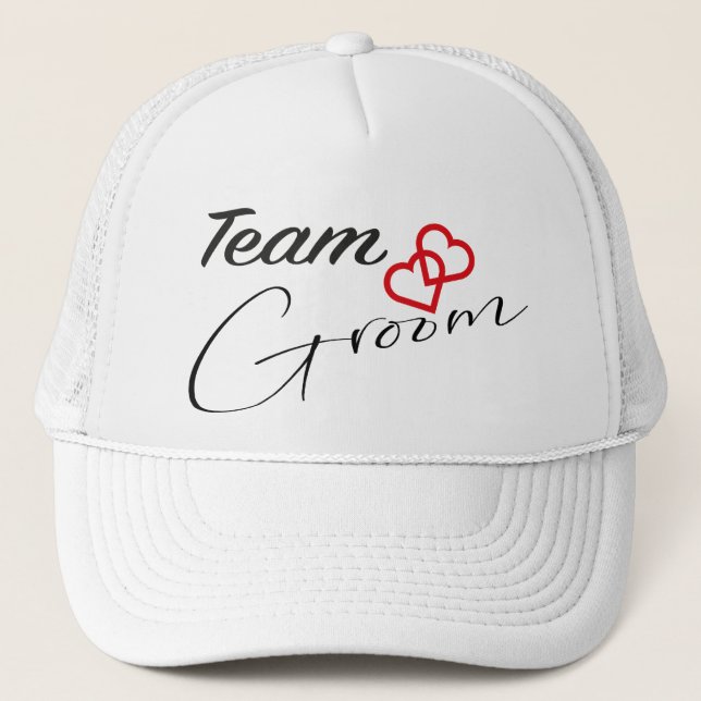 Team Groom  Truckerkappe (Vorderseite)
