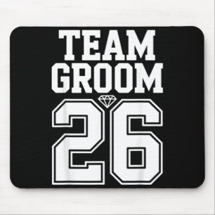 Team Grooms 2026 Junggesellenabschied Gruppe Mousepad