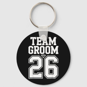 Team Grooms 2026 Junggesellenabschied Gruppe Schlüsselanhänger