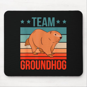 Team Groundhog Zitat Groundhog Groundhog Mousepad