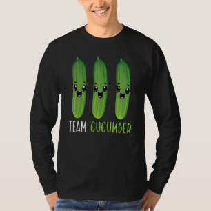 Team Gurke Gemüse Pflanze Vegetarier Vegan 1 T-Shirt