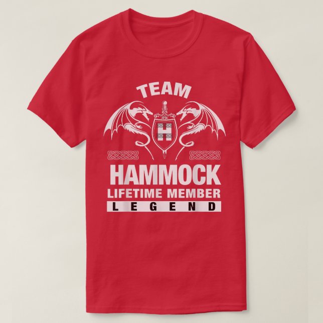 Team HAMMOCK Lebenszeit Mitglieder Geschenke  T-Shirt (Design vorne)