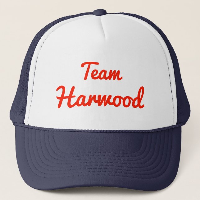 Team Harwood Truckerkappe (Vorderseite)