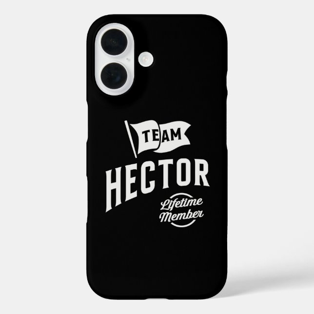 Team Hector Lifetime-Member Case-Mate iPhone Hülle (Rückseite)
