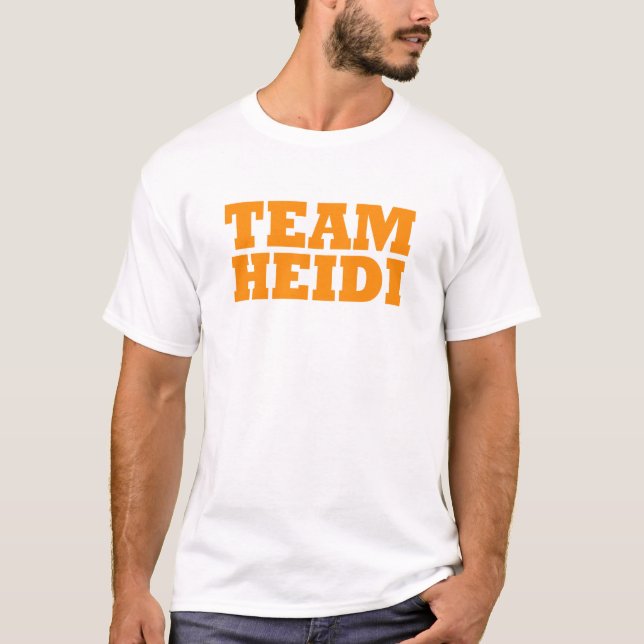 Team Heidi T-Shirt (Vorderseite)