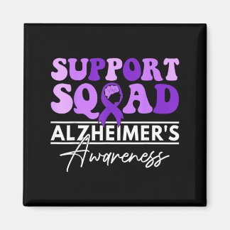 Team Heimers Bewusstseinsmonat Lila Band Magnet