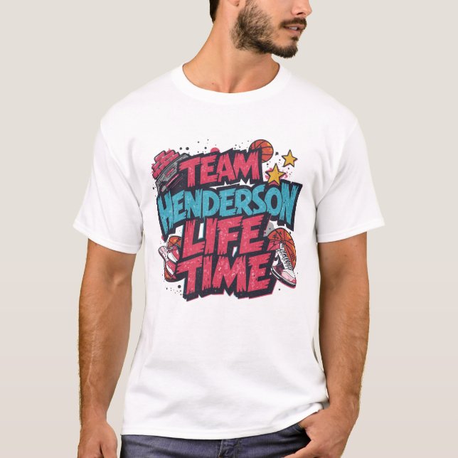 Team Henderson T-Shirt (Vorderseite)