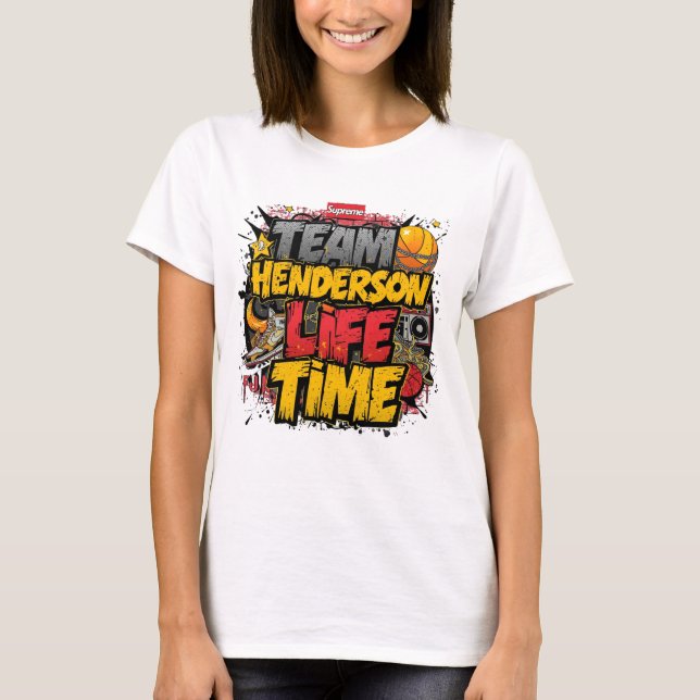 Team Henderson T-Shirt (Vorderseite)