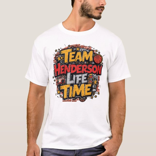 Team Henderson T-Shirt (Vorderseite)