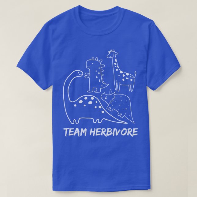 Team Herbivore 1 T-Shirt (Design vorne)