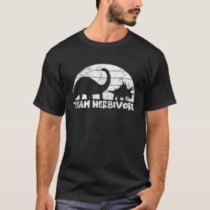 Team Herbivore Dinosaur Vegetarier & Veganer T-Shirt