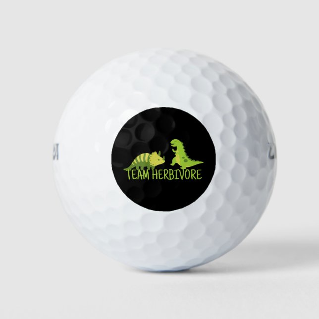 Team Herbivore Vegan Golfball (Vorderseite)