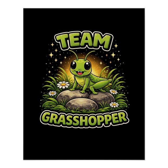 Team Heuschrecke Poster (Vorderseite)